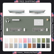 Leather Desk Protector Large Mouse Pad Non-Slip Waterproof Office Mat picture