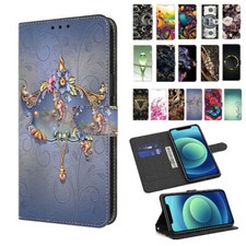 Flower Bird Robot Wallet Cover Case For Honor 200 Magic 5 7 Pro 7A 8A X6B X6C picture