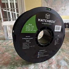 HATCHBOX PLA 3D Printer Filament 1.75mm 1kg Spool Green 3D PLA-1KG1.75-GRN picture