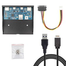 JSER USB 3.1 Front Panel Header 19Pin to USB-C & USB3.1 Type-C Hub picture