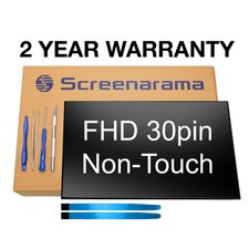 DP/N 0R6D86 Dell PN R6D86 OR6D86 FHD IPS 30pin LED LCD Screen SCREENARAMA * FAST picture