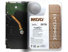 MDD 20TB 7200RPM 256MB Cache SATA 6.0Gb/s 3.5