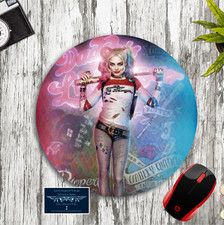 HARLEY QUINN SUICIDE SQUAD DADDY'S LIL MONSTER CUSTOM MOUSE PAD DESK MAT GIFT picture