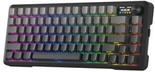 Redragon K724 PRO Wireless 81-Key Gasket Gaming Keyboard, TFT Screen & Knob picture