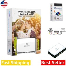 USB VHS Converter Capture Device Windows 10 11 Analog to Digital High Quality picture