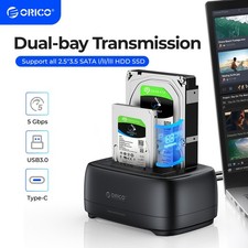 ORICO 2 Bay Hard Drive Docking Station   USB 3.0 for 2.5