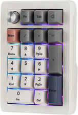 EPOMAKER EK21 VIA Gasket Programmable Keypad Wireless/BT/Wired HotSwap RGB, New picture