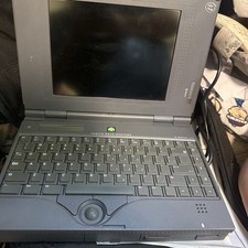 Vintage Zenith Data Systems Z-NoteFlex Laptop Intel cpu  for parts picture