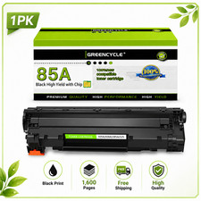 GREENCYCLE 1 PK CE285A 85A Toner Cartridge Fit HP LaserJet P1100 P1102 P1102W picture