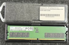 1x32GB Samsung DDR5 PC5-4800 Desktop RAM PC UDIMM Memory (M323R4GA3BB0) picture