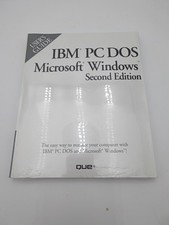 IBM PC DOS Microsoft Windows Second Edition User’s Guide Brand New Sealed picture
