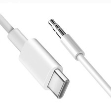 1M Car Stereo Android Type-C USB-C to 3.5mm Male Audio Jack AUX Cable Adapto lot picture