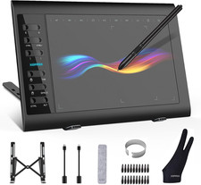 Graphics Drawing Tablet, 10×6 Inch Large Active Area with Battery-Free Stylus, 8 picture