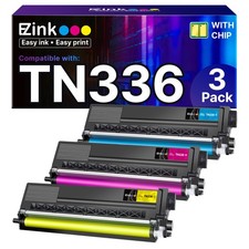 EZ Ink Compatible Toner Cartridges for Brother TN336 TN331 TN315 3 Pack picture