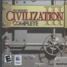 Civilization 3 III Complete MAC DVD Sid Meier's sci-fi strategy game SEALED CASE picture