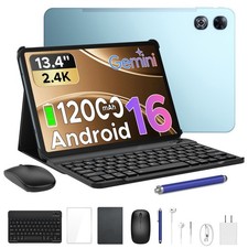 2026 POCKAM P13 Android 16 Tablet 13.4 inch Tablet 48GB+128GB 12000mAh Octa Core picture