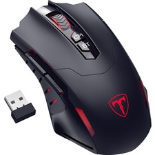 RisoPhy PC400 Wireless Gaming Mouse with 8000 DPI, 2.4G & Bluetooth Dual Mode... picture