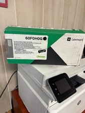 Lexmark 60F0H0G (10K) Black Toner - SEALED BOX, SMALL TEAR picture