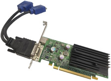 NVIDIA GeForce 9300 GE 256MB Low Profile GPU K192G P805 w/ DMS-59 VGA Cable picture