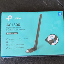 TP-LINK Archer T3U Plus AC1300 Dual-Band MU-MIMO USB 3.0 Wi-Fi Adapter picture