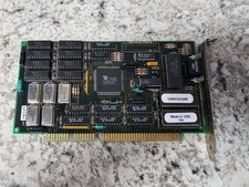 Vintage Tseng ET4000AX ISA VGA Graphics Card 1990 Retro DOS PC Video Adapter 1MB picture