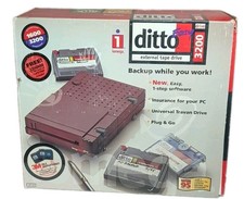 IOMEGA Zip 100 External Drive for PC Parallel Port Complete In Box Inserts READ picture