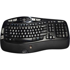 Logitech K350 ( Y-R0053 ) Wireless Comfort Wave Ergonomic Keyboard W/ UNIFY USB picture