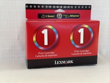 Oem LEXMARK #1 Twin Pack X2300SERIES/Z730 Series Toner Cartridge NEW RARE W5B picture