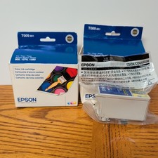 T009201 Epson Color Ink Cartridges Epson Stylus Photo Inkjet Printers - Lot of 2 picture