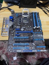 ASUS P8Z77-V LX motherboard Z77 LGA1155 DDR3 32G DVI+VGA+HDMI ATX Tested ok picture