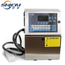 Industrial Expiry Date Ink Printing Continuous Automatic CIJ Inkjet Printer- picture