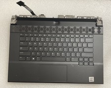 Genuine Dell Alienware15 M15 R3 Palmrest US Backlit Keyboard 03DYGJ S4P2 picture