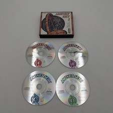 Aminet Set 1 Commodore Amiga 4 CD-ROM Software Collection 1995 Complete picture