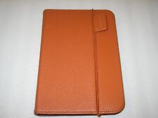 Original Amazon Leather Cover Case w/ Light for Kindle Keyboard 3 3rd Gen Orange picture