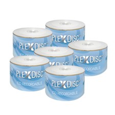 300 PC PlexDisc 52X 700 MB 80 MIN CD-R White Inkjet Hub Printable Disc 631-210 picture