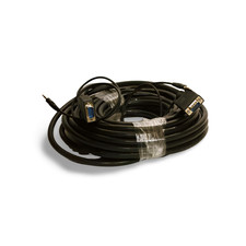 50ft  SVGA with Audio Cable Monitor Male to Male - Black picture