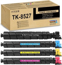 High Yield TK8527 TK-8527 Toner Cartridge 4 Pack Printer +++++++++++++++++++++++ picture