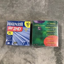 Maxell Diskettes MF2HD PC Formatted 1.44 MB 3.5