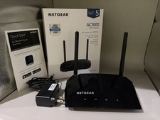 Netgear AC1000 WiFi Router Model R6080 with AC 4 ports preowned picture