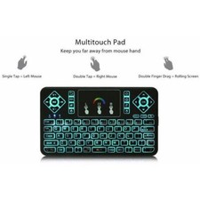 Color RPG Backlight Keypad USB Wireless Keyboard Mouse Mini Remote for Smart TV picture