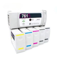 6PC/SET For HP 761 Compatible Ink Cartridge For HP DesignJet T7100 T7200 picture