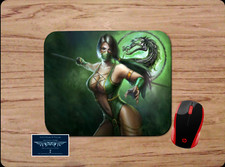MORTAL KOMBAT JADE CHARACTER ART DRAGON CUSTOM MOUSE PAD MAT HOME OFFICE GIFT picture
