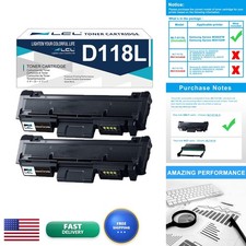LCL Compatible Toner Cartridge Replacement Samsung MLT-D118L MLT-D118S D118L picture