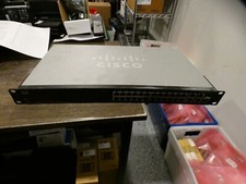 Cisco SG300-28P 28 Port Gigabit Managed POE Switch w/ 2-Port mini-GBIC picture