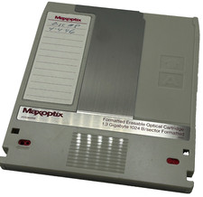 MAXOPTIX FORMATTED ERASABLE OPTICAL CARTRIDGE 1.3GB 1024 B/sector 2015385RW 🎯 picture