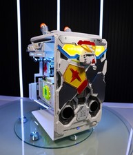 Custom White Gundam PC Morph Prime R2 Ryzen 9 9800X3D RTX 5090 32G 64GB ddr5 picture