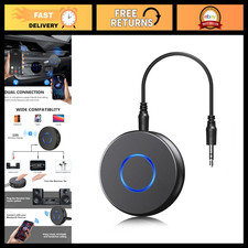 Wireless Bluetooth Aux Adapter for Car - Portable Audio Receiver, Hands-Free Kit picture