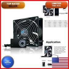Easy Cloud Axial Muffin Fan 120V 220V 110V Variable Speed Controller 120mm PC picture