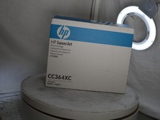NEW OPEN BOX HP CC364XC LaserJet Print Cartridge BLACK SEE NOTES picture