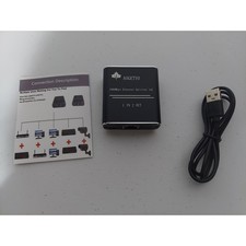 AOGETYO 1000Mbps Ethernet Splitter 1x2 Network Adapter 1 In 2 Out picture